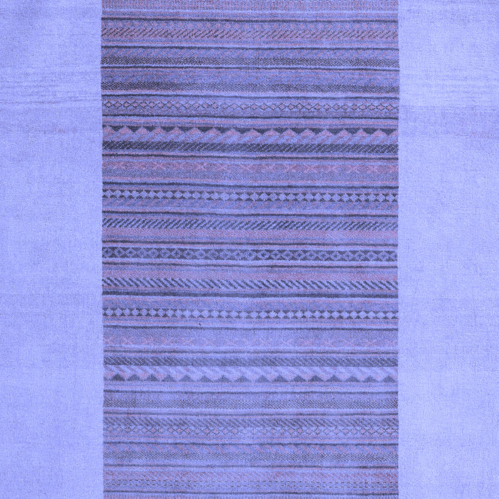 Abstract Blue Modern Rug, abs5459blu
