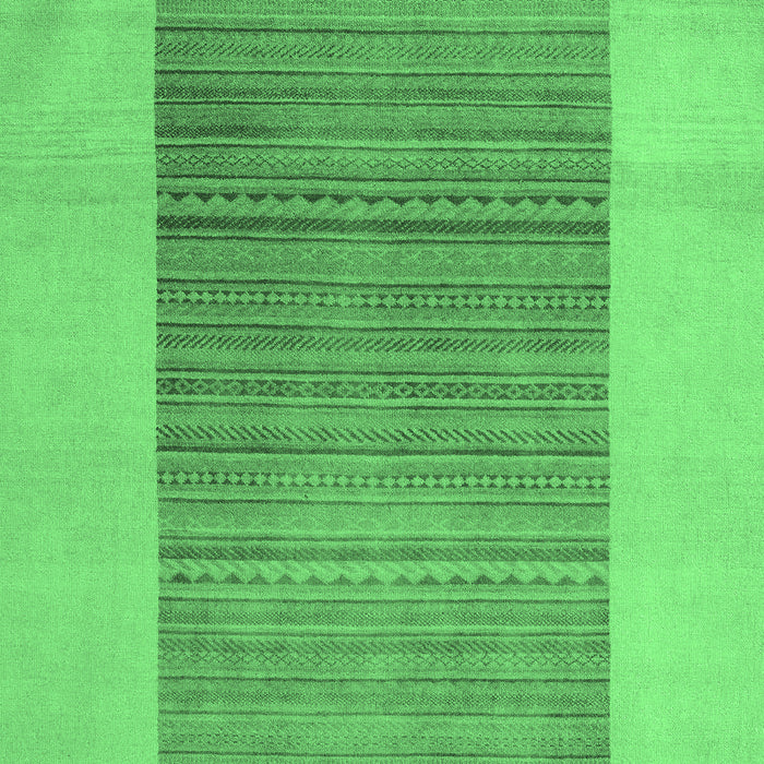 Machine Washable Abstract Emerald Green Modern Area Rugs, wshabs5459emgrn