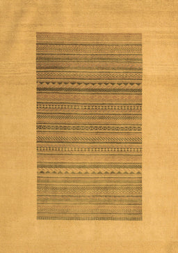 Abstract Brown Modern Rug, abs5459brn