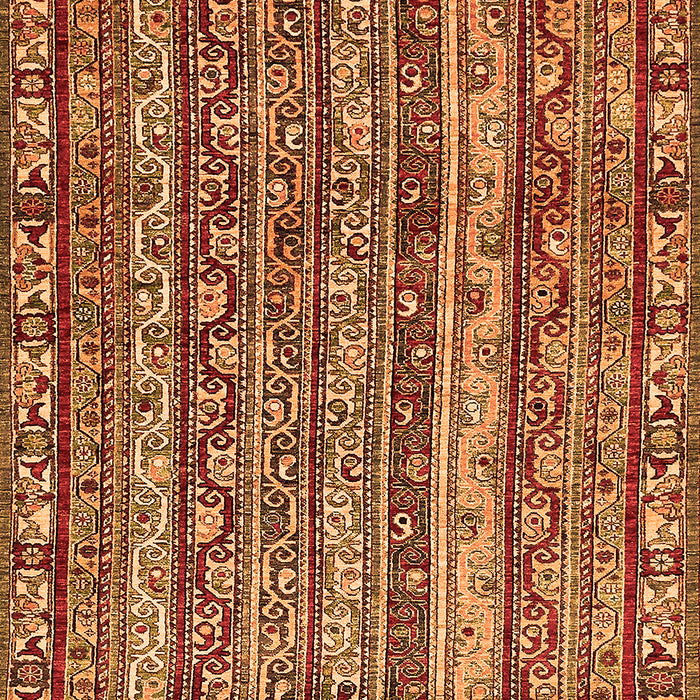 Abstract Orange Modern Rug, abs545org
