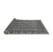 Sideview of Abstract Gray Modern Rug, abs545gry