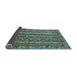 Sideview of Abstract Light Blue Modern Rug, abs545lblu