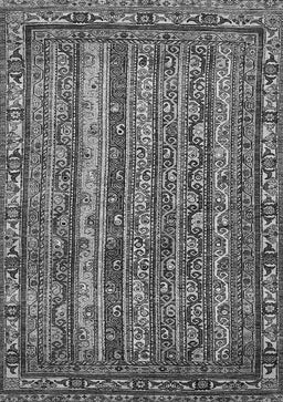 Abstract Gray Modern Rug, abs545gry