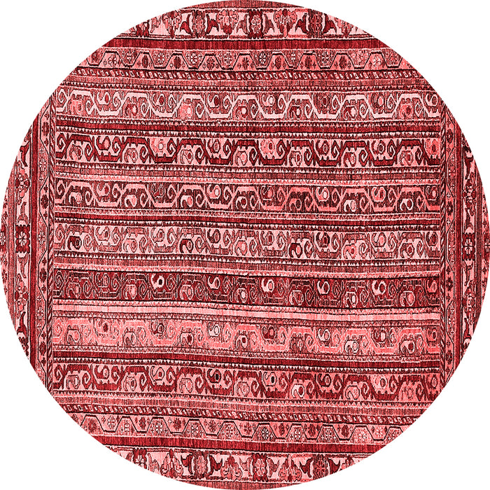 Abstract Red Modern Rug, abs545red