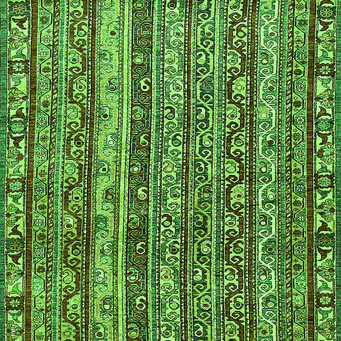 Abstract Green Modern Rug, abs545grn