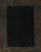 Machine Washable Abstract Black Rug, wshabs5460