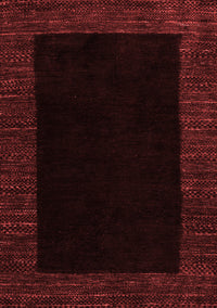 Abstract Red Modern Rug, abs5460red