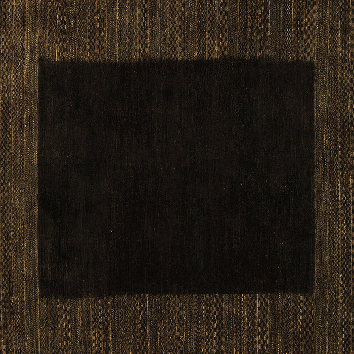 Square Machine Washable Abstract Brown Modern Rug, wshabs5460brn