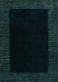 Abstract Light Blue Modern Rug, abs5460lblu