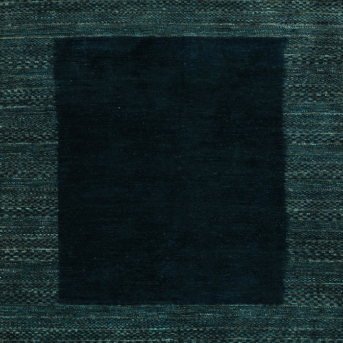 Square Abstract Light Blue Modern Rug, abs5460lblu