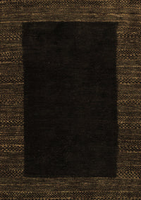 Abstract Brown Modern Rug, abs5460brn