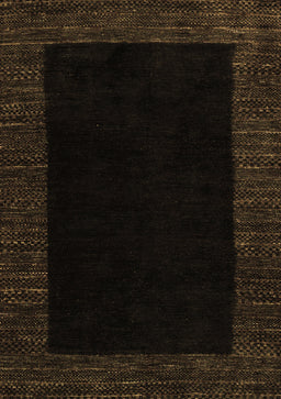 Abstract Brown Modern Rug, abs5460brn