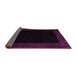 Sideview of Abstract Pink Modern Rug, abs5460pnk