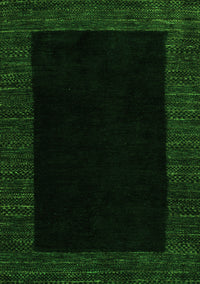 Abstract Green Modern Rug, abs5460grn