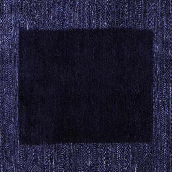 Square Machine Washable Abstract Blue Modern Rug, wshabs5460blu