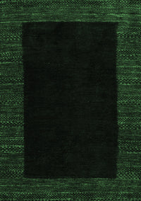 Abstract Emerald Green Modern Rug, abs5460emgrn