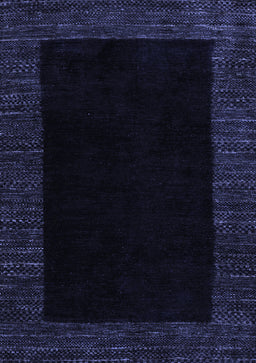 Abstract Blue Modern Rug, abs5460blu