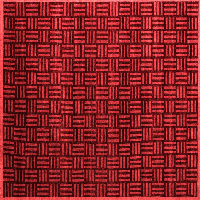 Machine Washable Abstract Red Modern Rug, wshabs5461red