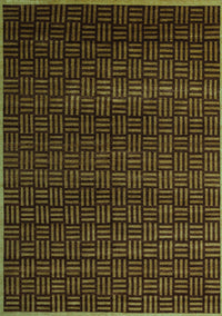 Abstract Turquoise Modern Rug, abs5461turq