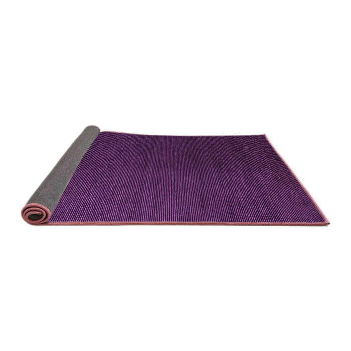 Sideview of Abstract Purple Modern Rug, abs5462pur