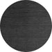 Round Abstract Gray Modern Rug, abs5462gry