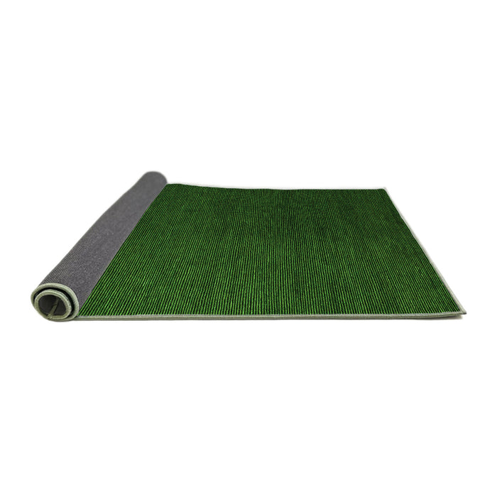 Sideview of Abstract Green Modern Rug, abs5462grn