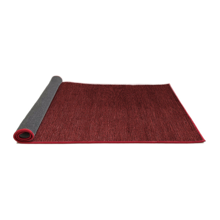 Abstract Red Modern Area Rugs