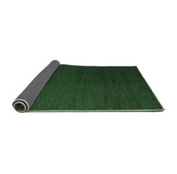 Sideview of Abstract Emerald Green Modern Rug, abs5462emgrn