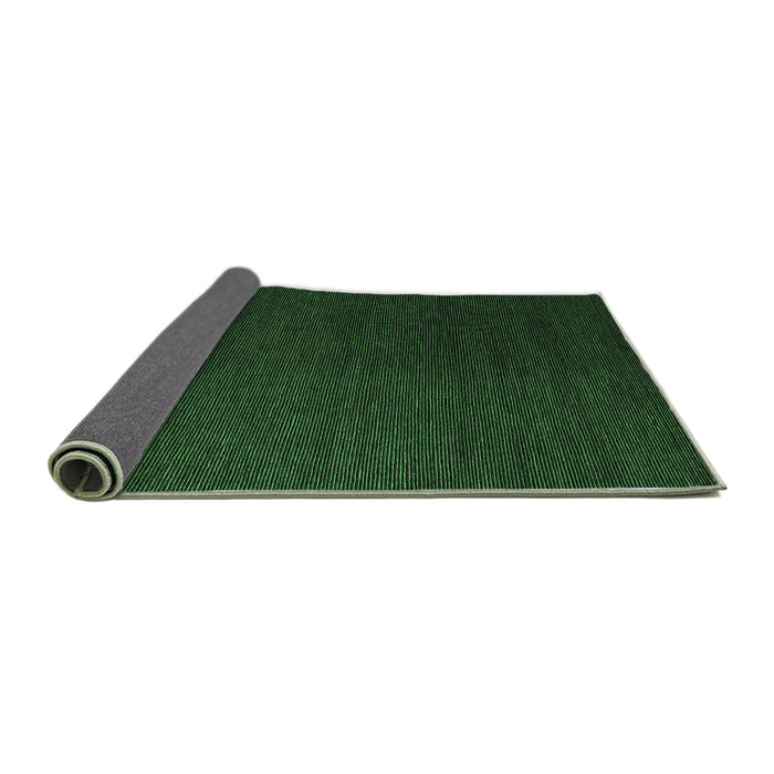 Sideview of Abstract Emerald Green Modern Rug, abs5462emgrn