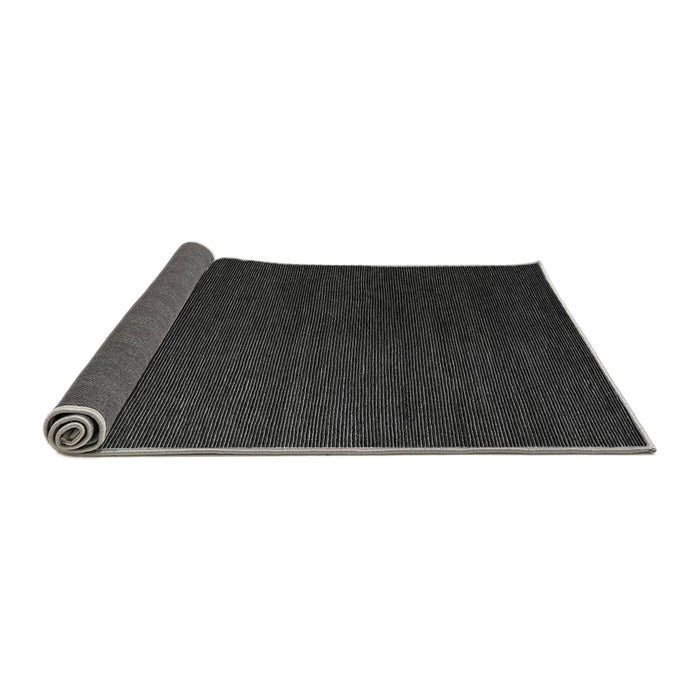 Sideview of Abstract Gray Modern Rug, abs5462gry