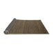 Sideview of Abstract Brown Modern Rug, abs5463