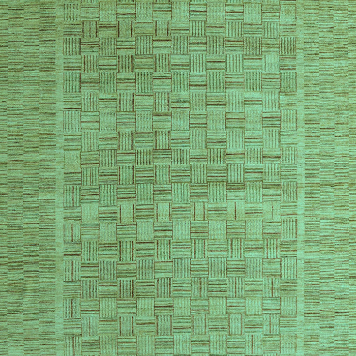 Machine Washable Abstract Turquoise Modern Area Rugs, wshabs5464turq