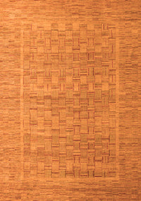 Abstract Orange Modern Rug, abs5464org