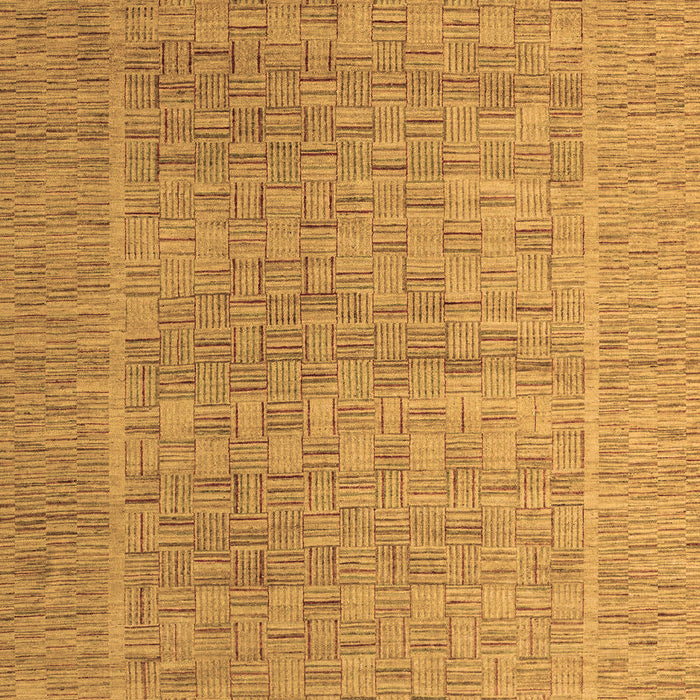 Machine Washable Abstract Brown Modern Rug, wshabs5464brn