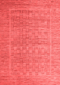 Abstract Red Modern Rug, abs5464red