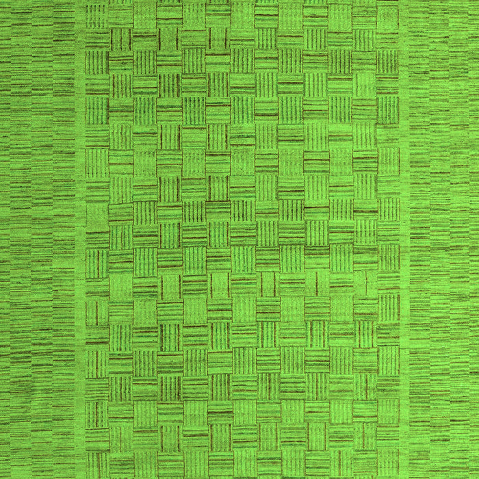 Machine Washable Abstract Green Modern Area Rugs, wshabs5464grn