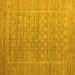 Square Abstract Yellow Modern Rug, abs5464yw