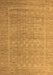 Abstract Brown Modern Rug, abs5464brn