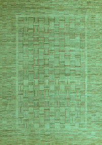 Abstract Turquoise Modern Rug, abs5464turq