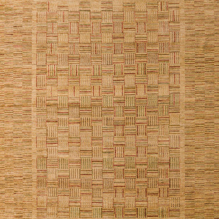 Abstract Yellow Modern Rug, abs5464