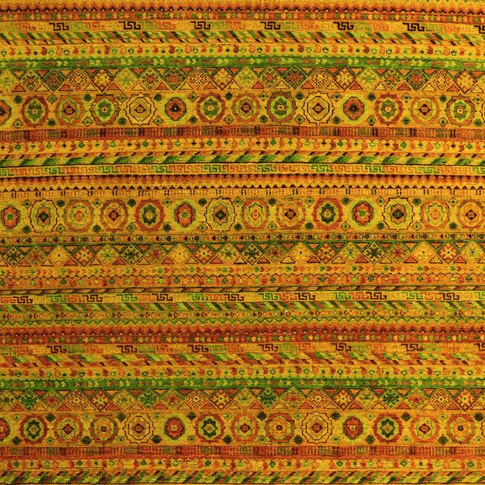 Abstract Yellow Modern Rug, abs5465yw