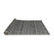 Sideview of Abstract Gray Modern Rug, abs5465gry