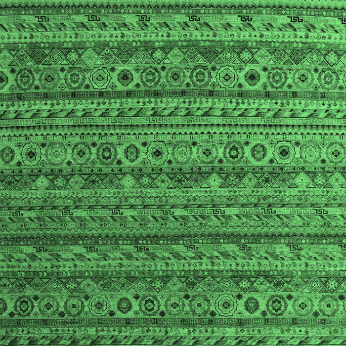 Abstract Emerald Green Modern Rug, abs5465emgrn