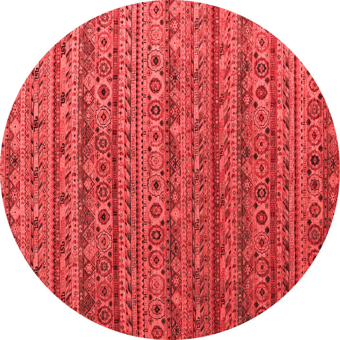 Abstract Red Modern Rug, abs5465red