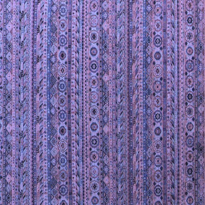 Square Abstract Blue Modern Rug, abs5465blu