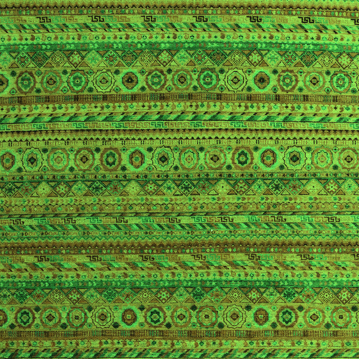 Abstract Green Modern Rug, abs5465grn