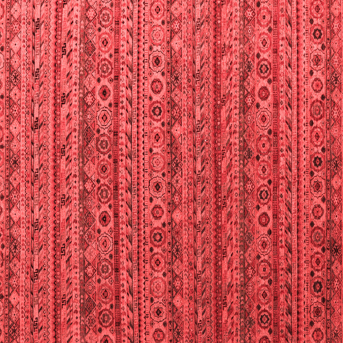 Abstract Red Modern Rug, abs5465red