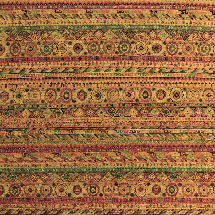 Machine Washable Abstract Brown Modern Rug, wshabs5465brn