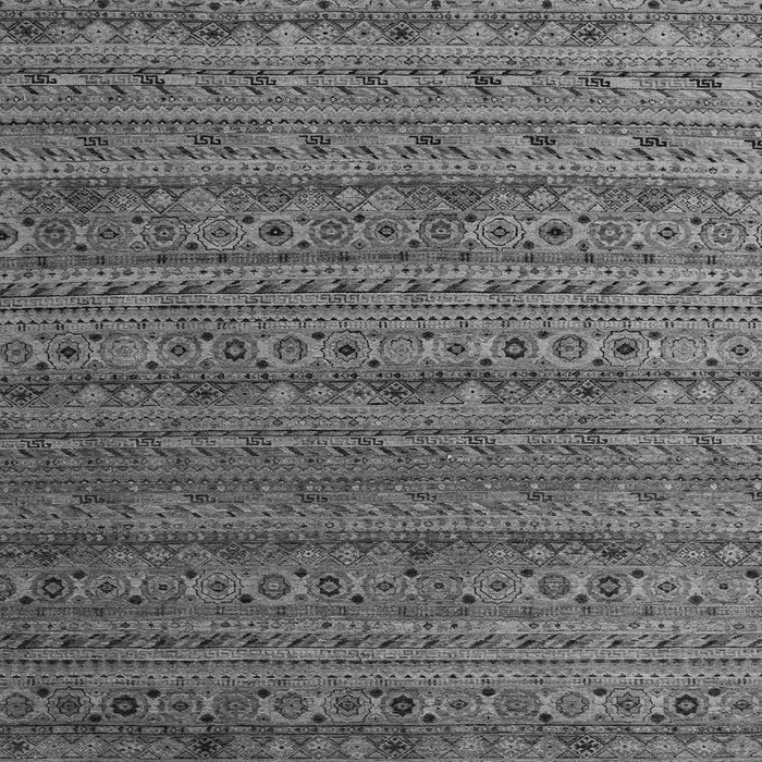 Square Abstract Gray Modern Rug, abs5465gry