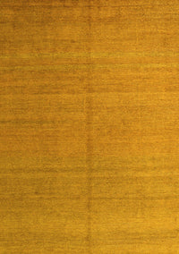 Abstract Yellow Modern Rug, abs5466yw